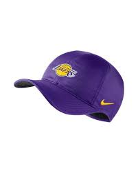 Nike Los Angeles Lakers Aerobill Featherlight Nba Hat In Purple Lyst