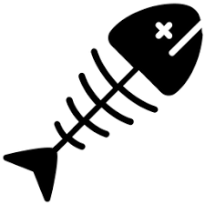 Browse our fish skeleton images, graphics, and designs from +79.322 free vectors graphics. Fish Skeleton Icon Of Glyph Style Available In Svg Png Eps Ai Icon Fonts