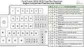 Fuse box diagram ford fusion and fusion hybrid; Fuse Box Location And Diagrams Ford Fusion 2010 2012 Youtube