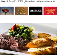 Famous dave's discount gift card. Expired Bitmo Save 5 Off 50 Gift Cards For Texas Roadhouse Claim Jumper Morton S Famous Dave S Gc Galore