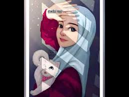 Hijab cadar kartun / maybe you would like to learn more about one of these? Kartun Muslimah Youtube