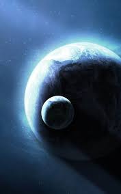 Use them as wallpapers for your mobile or desktop screens. Planet Earth And Moon Cgi 4k Ultra Hd Mobile Wallpaper