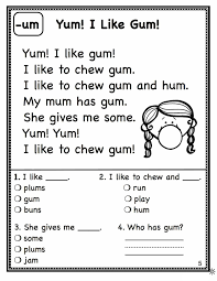 It can also be used to stimulate thinkin. 1st Grade Reading Worksheets Best Coloring Pages For Kids