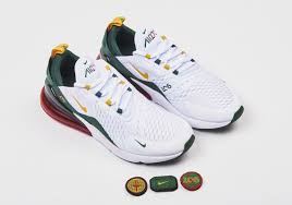 Air Max 270s Black And Red Foot Locker And Nikes Home And Away Pack Continues With A Duo Of Nike Air Max 270s For Seattle Nike Nike Air Max Air Max Sneakers