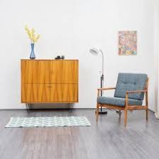 Velvet Point Storage 1960s Highboard Steel Loop Feet Caucasian Walnut Karlsruhe Vintage Furniture Online Furniture Furniture