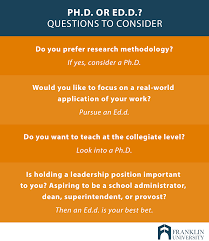 Learn alongside faculty and colleagues who value it the same way. Edd Vs Phd In Education Key Differences Tips For Choosing