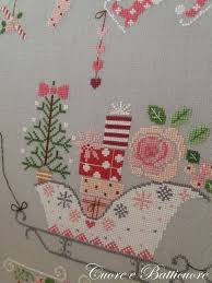 Pinterest christmas counted cross stitch patterns in english. Natale In Rosa 3 Christmas Cross Stitch Winter Cross Stitch Diy Cross Stitch