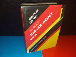 Sometimes you don't know the correct spelling of the german verb conjugation you are looking for and therefore you. Magyar Nemet Szotar Encuadernacion Desconocida 1994 Kupindo Com 60758309