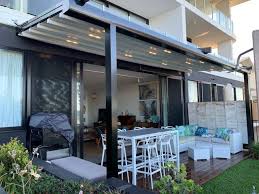 Hundreds of beautiful fabric options to choose from; Hs12 Retractable Roof System Retractable Pergola Awning Worx