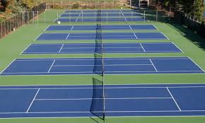 Lindner family tennis center (center court). Tennis Courts Hofstra University Athletics