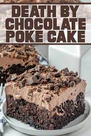We'll show you how to make a poke cake using our top recipe so you can make your . Death By Chocolate Poke Cake Love Bakes Good Cakes
