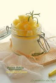 Panna Cotta Pina Colada Ananas Rhum Agar Agar Mascarpone Gourmandise Panna Cotta Gateaux Et Desserts