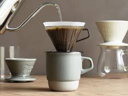 Kinto 4 Cup Pour Over Filter Kit Slow Coffee Style Japanese Design Coffee Fashion Coffee In A Cone Coffee