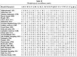 comparative analysis of morphological and behavioral