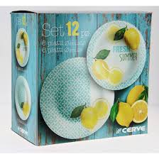 So please do not put any product. Glass Plate Dinner Plate Lemon 12 Pcs Set Cristalica Shop Crysta 71 70