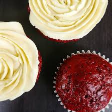 Moist Light Eggless Red Velvet Cupcakes With A Rich Smooth White Chocolate Fr Cupcake Recipes Chocolate Red Velvet Cupcakes White Chocolate Frosting Recipe