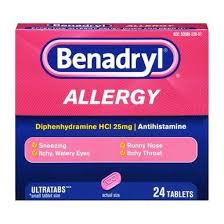 Benadryl Allergy Tablets 24 Ct In 2020 Benadryl Allergy Tablets Allergies