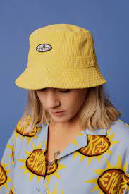 Corduroy Bucket Hat In Mustard In 2021 Corduroy Bucket Hat Outfits With Hats Bucket Hat Fashion