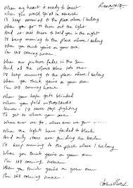 Lyrics Musica Amor