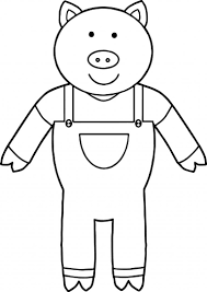 Get hold of these coloring sheets that are full of pictures and involve your kid in painting them. One 3 Little Pigs Coloring Page Wecoloringpage Com Biggetjes Sprookjes Thema