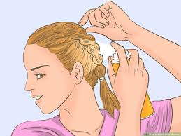 This hair tutorial will show you how to create a knotted loop waterfall braid on yourself. How To French Braid Short Hair With Pictures Wikihow