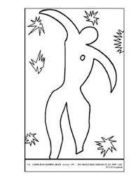 Matisse Henri Icarus Coloring Page And Lesson Plan Ideas Immagini Arte