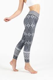 Dharma Bums Yoga Leggings Tropical Night Yoga Emporium