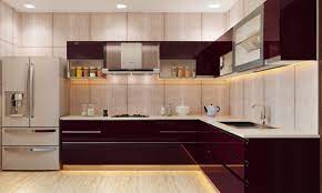 It can vary in length according to the area available in. L Shaped Modular Kitchen Indian Kitchen Delhi By Shadhili Export Opc Pvt Ltd Houzz