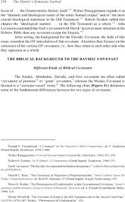 The Davidic Covenant Pdf