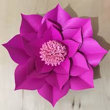 These paper flowers add a whimsical touch to a child's bedroom or playroom either hanging on the wall or tucked into the corner of a bookshelf for decoration. Diy Paper Flower Backdrop Party And Wall Decor Style 3 Large Size Shopee Philippines