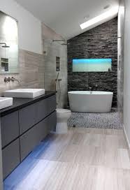 Sleek look has always provided a modern touch to any rooms including your master bathroom. Cool Modern Gray Bathroom Design By Change Your Bathroom Modern Master Bathroom Design Luxury Master Bathrooms Bathroom Design