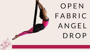 Open fabric angel drop: Aerial yoga tutorial: Aerial Hammock Tutorial -  YouTube
