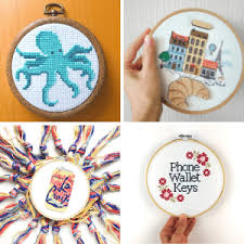 There are artists creating patterns from traditional to more contemporary to naughty. 10 Modern Cross Stitch Kits Cutesy Crafts