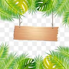 Simple Fresh Tropical Palm Leaf Border Originality Leaf Palm Leaf Border Png Transparent Clipart Image And Psd File For Free Download In 2021 Tropical Frames Cartoon Leaf Tropical Leaves