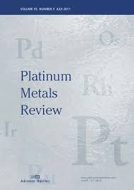 Check spelling or type a new query. Platinum Metals Review