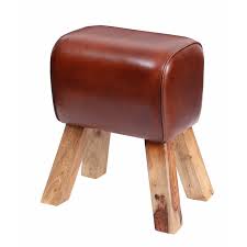 Check spelling or type a new query. Railway Furniture Leather Pommel Horse Stool