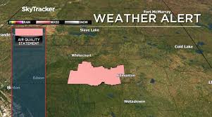 Localized air quality index and forecast for edmonton, alberta, canada. Special Air Quality Statement Dropped West Of Edmonton As Wildfire Being Held Edmonton Globalnews Ca