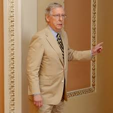By steve contorno august 28, 2014 president barack obama came to the podium thursday to address a serious. Mitch Mcconnell Wore Bad Tan Suit