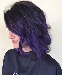 Pin By Lauryn Hughes On Color Hair Styles Dark Purple Hair Color Hair Color Purple