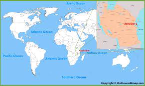 Zanzibar On World Map Zanzibar Map | Tanzania | Maps Of Zanzibar Island, Detailed Maps Of Zanzibar  City