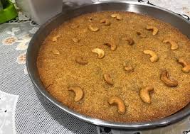 بسبوسه بدون سمن وزبادي بالصور من مطبخ مروة و جودى كوكباد