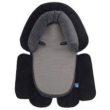 Amazon Com Coolbebe Upgraded 3 In 1 Baby Head Neck Body Support Pillow For Newborn Infant Toddler Extra Soft Car Seat Insert Cushion Pad Perfect For Carseats Strollers Swing Baby