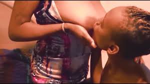 ebony boobs sucking