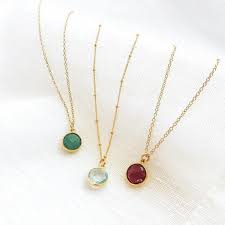 Create Your Own Gemstone Necklace Minimalist Gemstone Etsy In 2020 Gemstone Necklace Beautiful Necklaces Gemstones