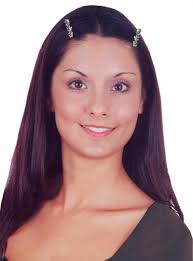 Bella Pair of Small Flower Barrettes for Thin Hair Women and Young Girls U86250-1338 Red