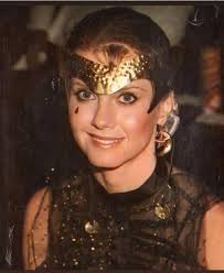 Olivia at a party. Our Muse.