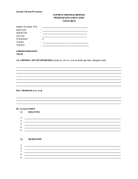 Data hasil kegiatan bkb 6. Doc Contoh Format Penulisan Laporan Ceramah Bengkel Program Bina Insan Guru Tahun 2013 Yong Keng Huat Academia Edu