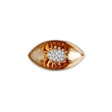 Buy Traditional Gold And Diamond Tanishq Finger Ring