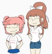 And In Case Of Getting Lost In A Crowd Play The Parfait Girls Anime Op Ddlc Literature Club Anime Literature