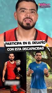 La triste historia de vida de este participante del desafío discapacitado. 